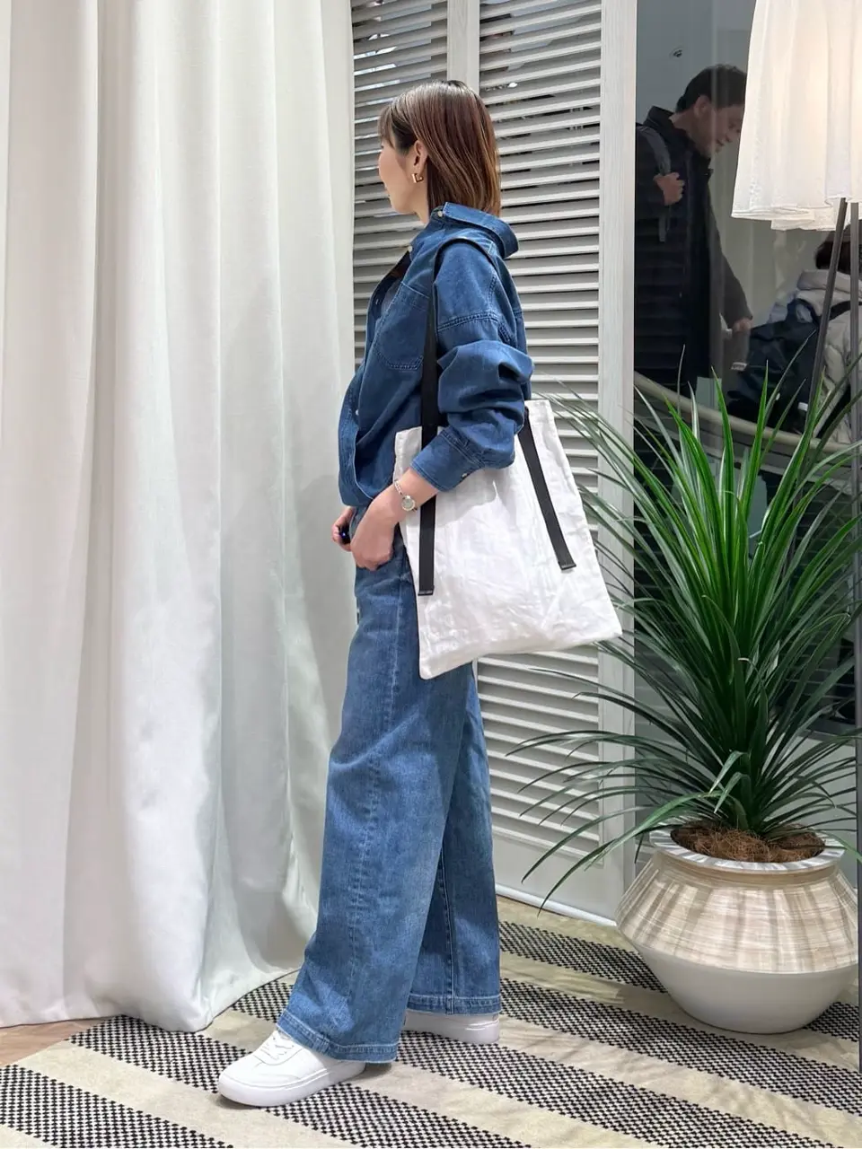 ONWARD CROSSET SELECT KURIYAMA コーディネート画像