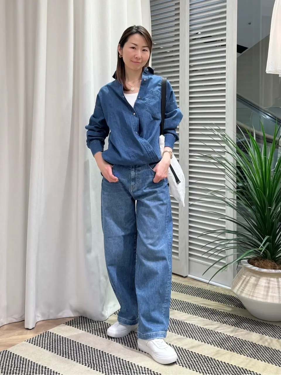 ONWARD CROSSET SELECT KURIYAMA コーディネート画像