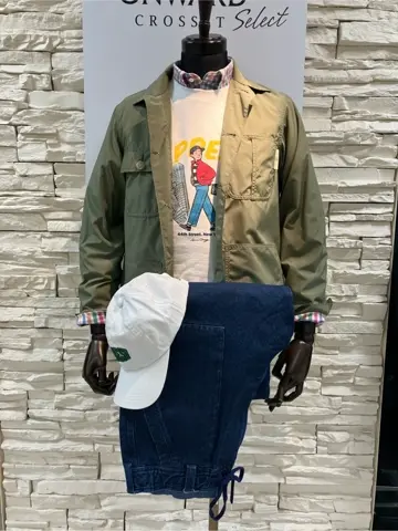 ONWARD CROSSET SELECT 牛山 コーディネート画像