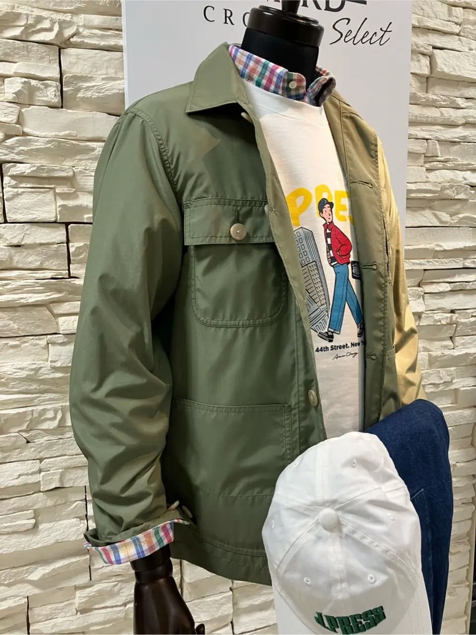 ONWARD CROSSET SELECT 牛山 コーディネート画像