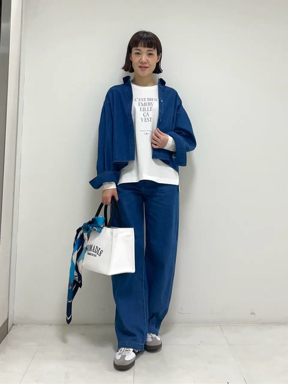 ONWARD CROSSET SELECT 岡田 コーディネート画像