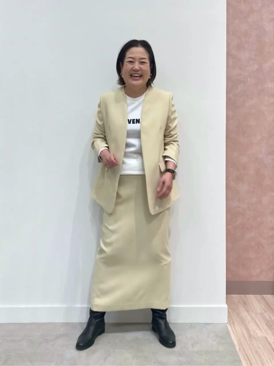 ONWARD CROSSET SELECT 野村 コーディネート画像