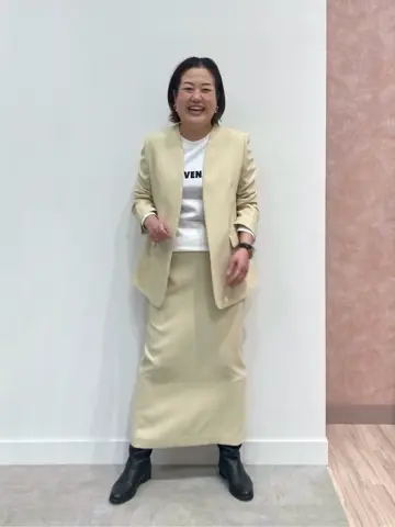 ONWARD CROSSET SELECT 野村 コーディネート画像