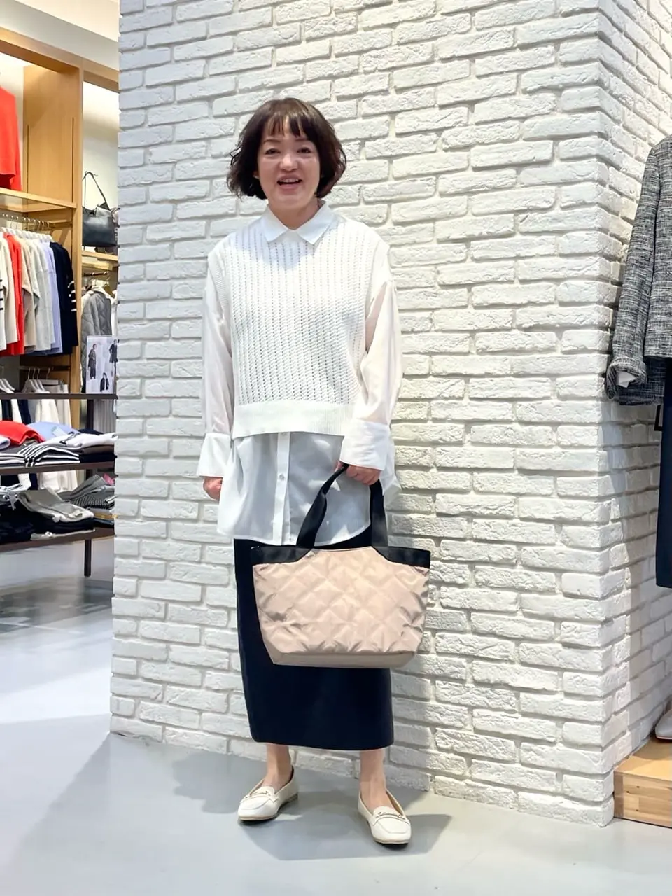 ONWARD CROSSET SELECT TSUKI コーディネート画像