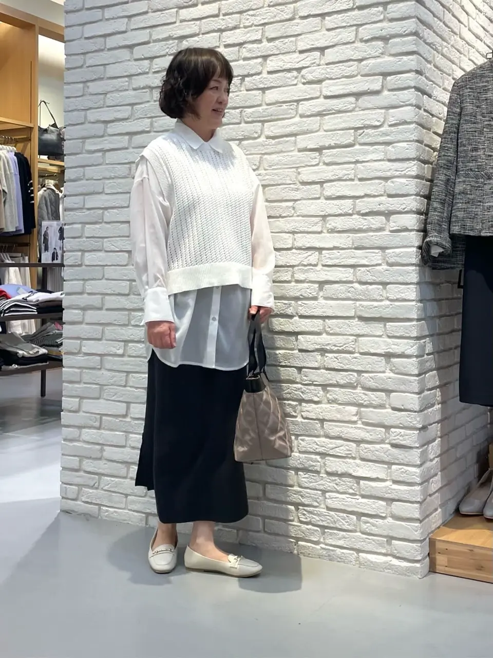 ONWARD CROSSET SELECT TSUKI コーディネート画像