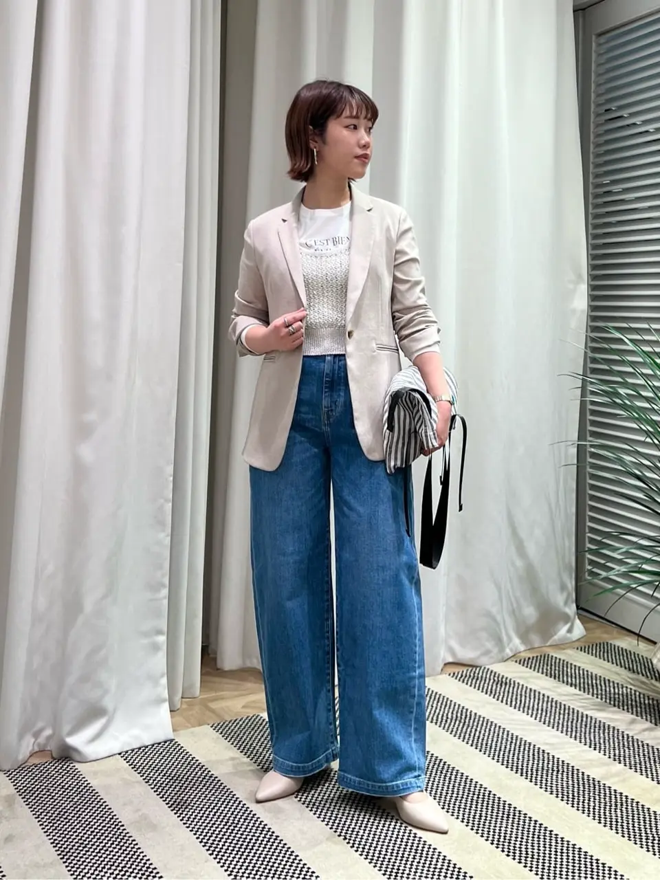 ONWARD CROSSET SELECT 伊藤 コーディネート画像