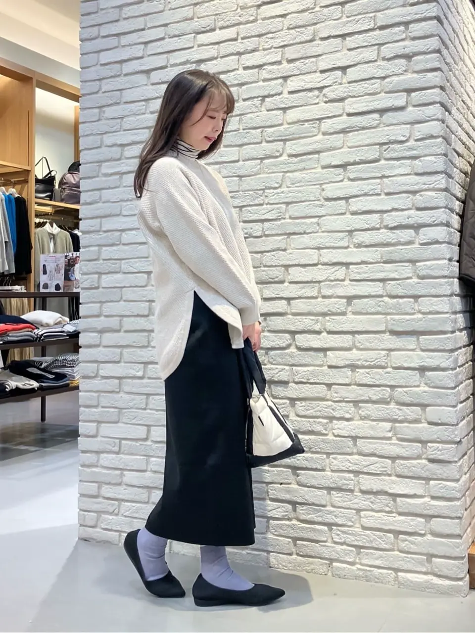 ONWARD CROSSET SELECT 檀 コーディネート画像