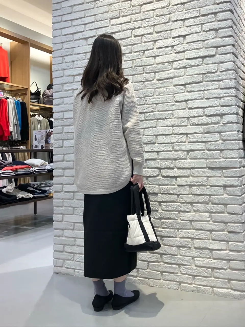 ONWARD CROSSET SELECT 檀 コーディネート画像