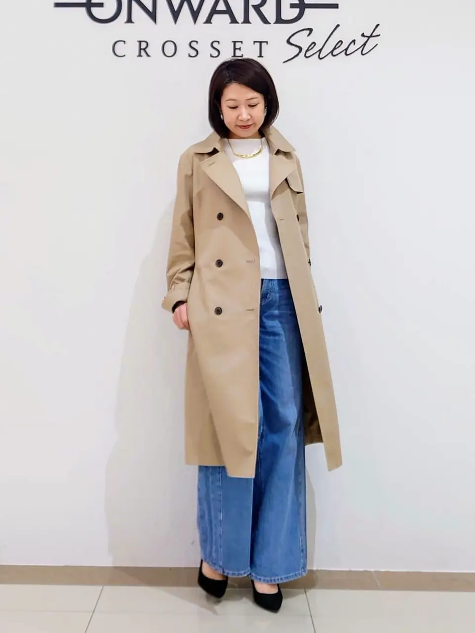 ONWARD CROSSET SELECT スタッフ コーディネート画像