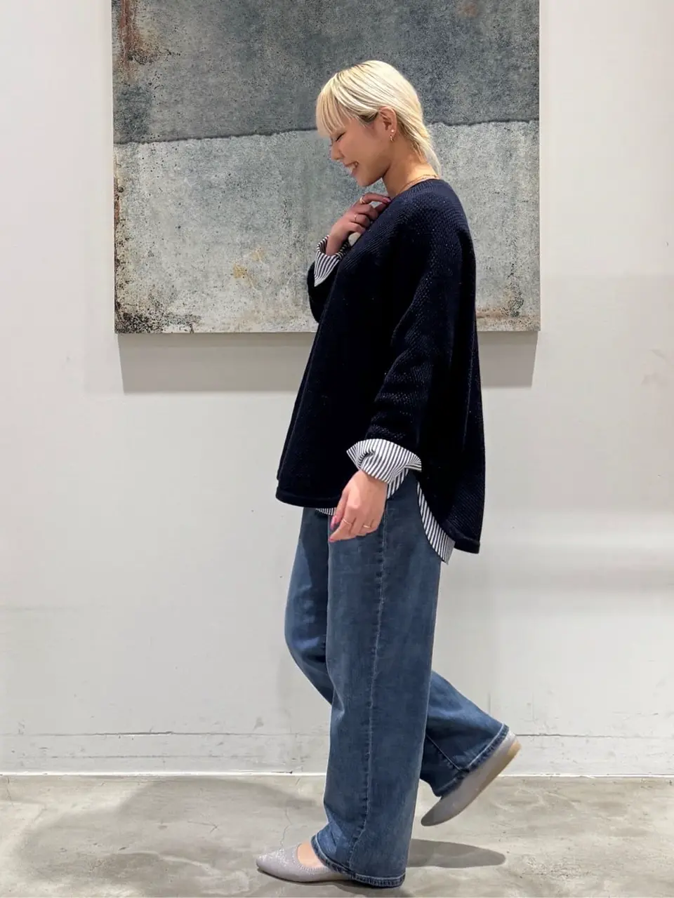 ONWARD CROSSET SELECT 石井 コーディネート画像