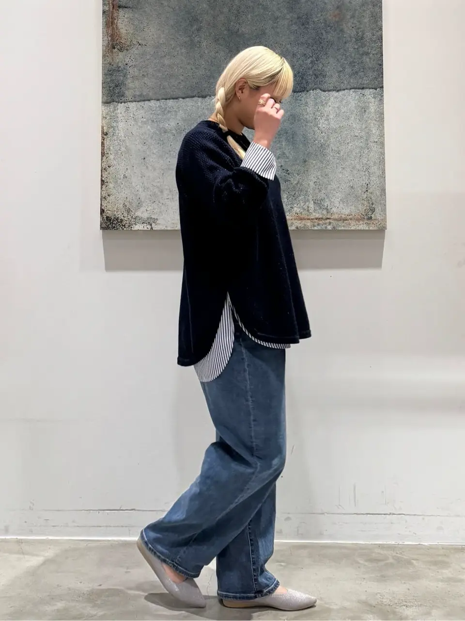 ONWARD CROSSET SELECT 石井 コーディネート画像