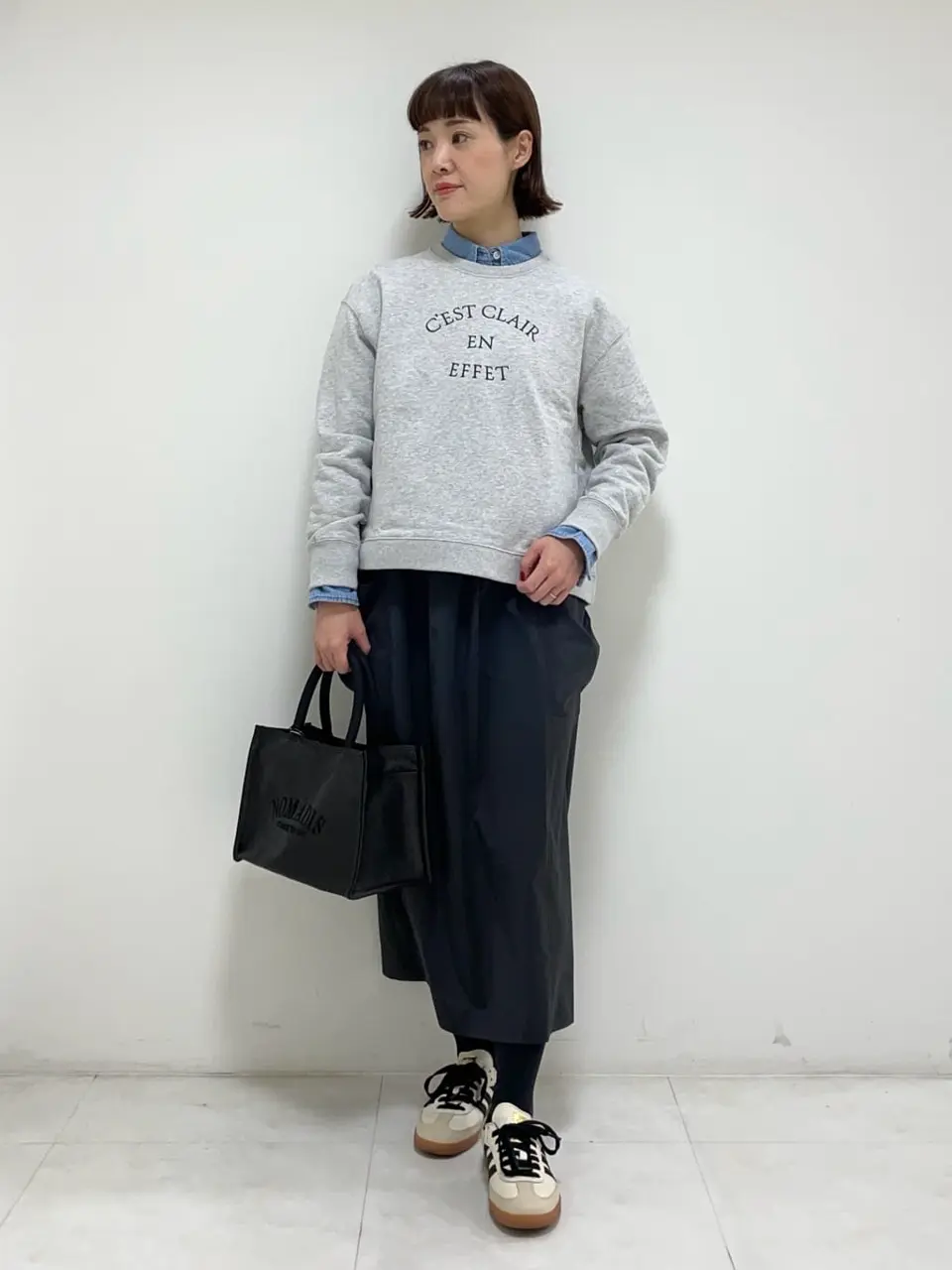 ONWARD CROSSET SELECT 岡田 コーディネート画像