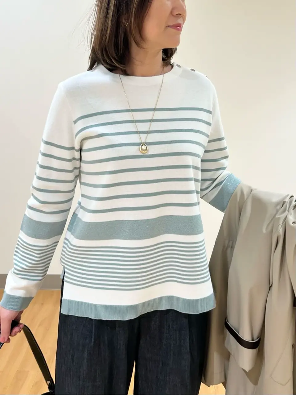 ONWARD CROSSET SELECT TAKI コーディネート画像