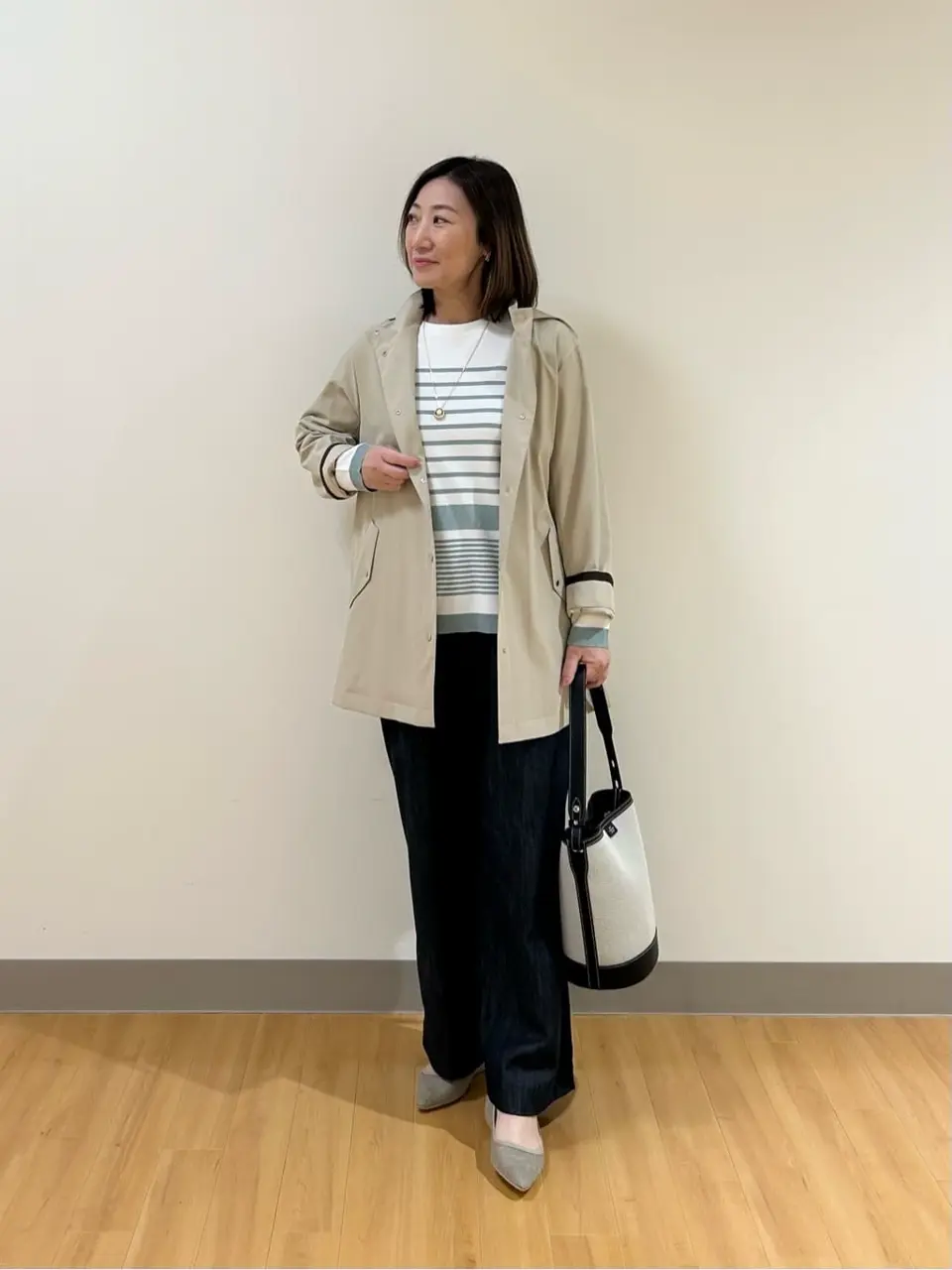 ONWARD CROSSET SELECT TAKI コーディネート画像