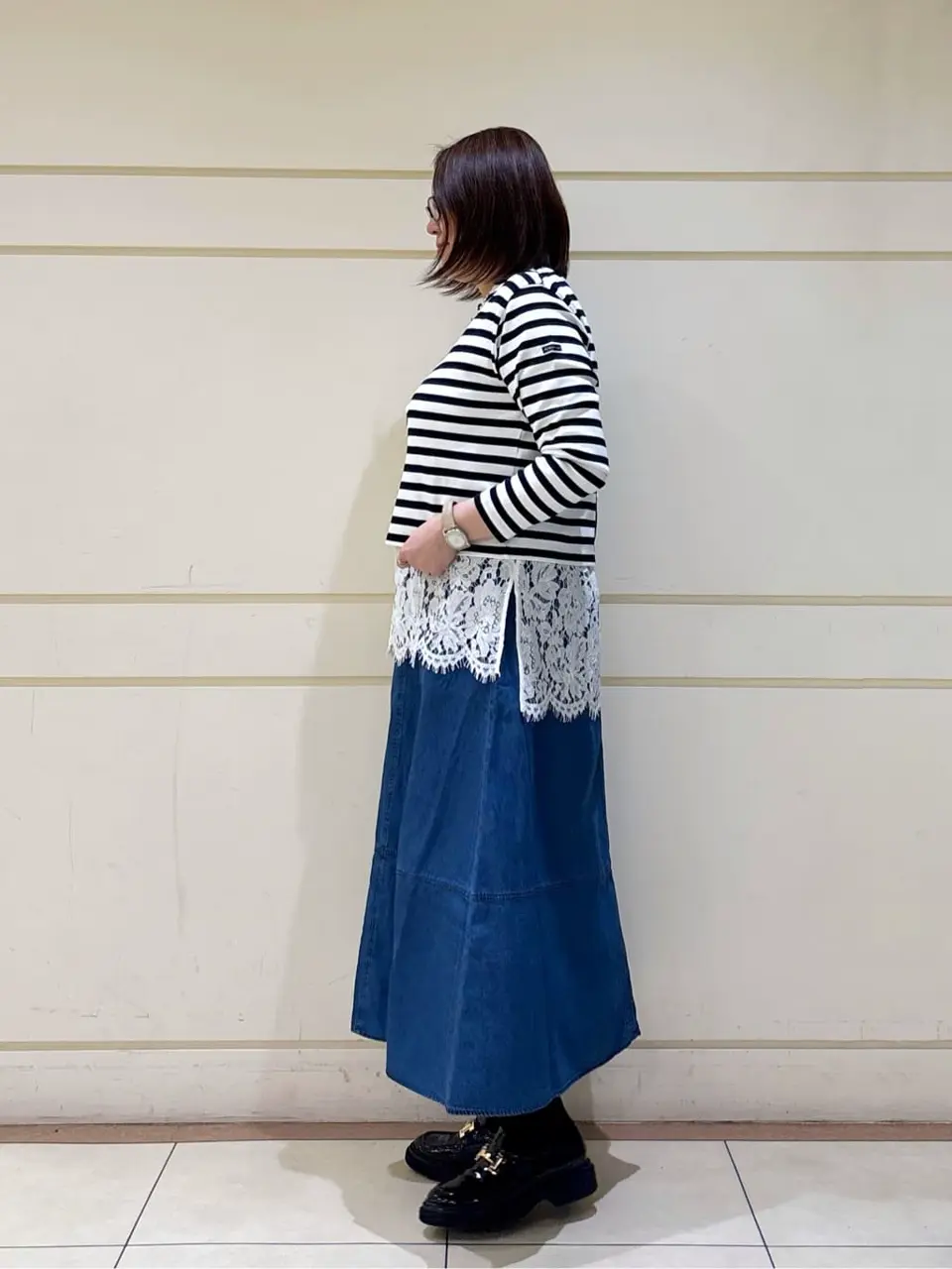 ONWARD CROSSET SELECT 山崎 コーディネート画像