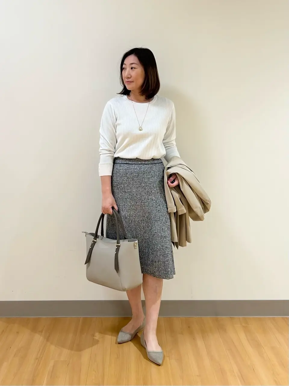 ONWARD CROSSET SELECT TAKI コーディネート画像