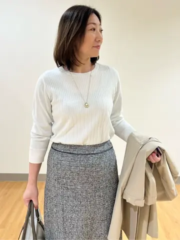 ONWARD CROSSET SELECT TAKI コーディネート画像