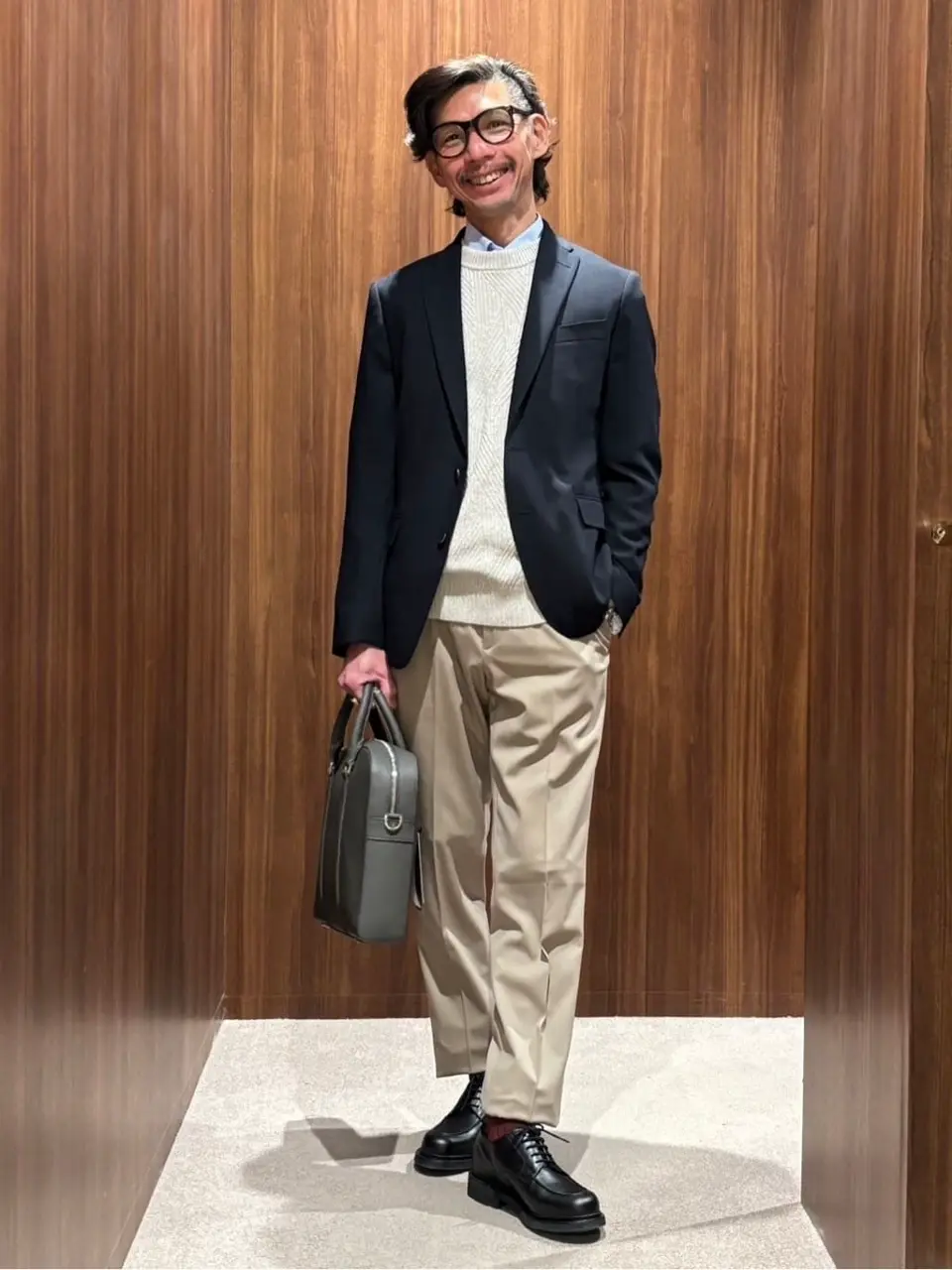 ONWARD CROSSET SELECT 飯嶋 コーディネート画像