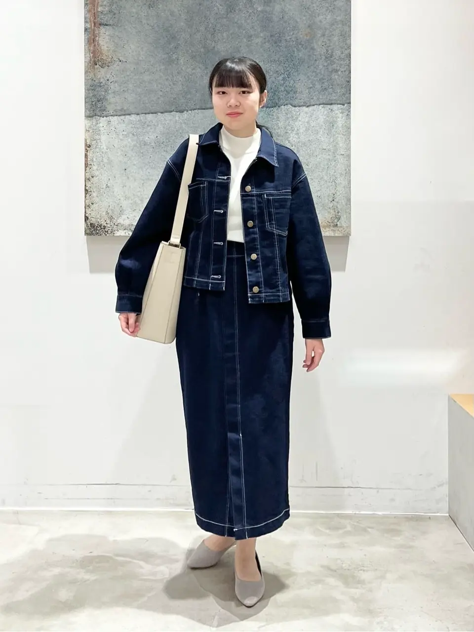  葛巻 コーディネート画像