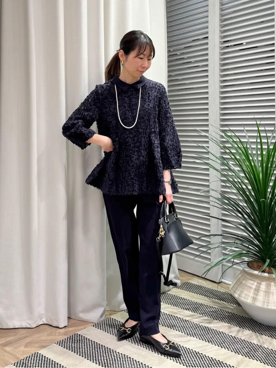 ONWARD CROSSET SELECT KURIYAMA コーディネート画像