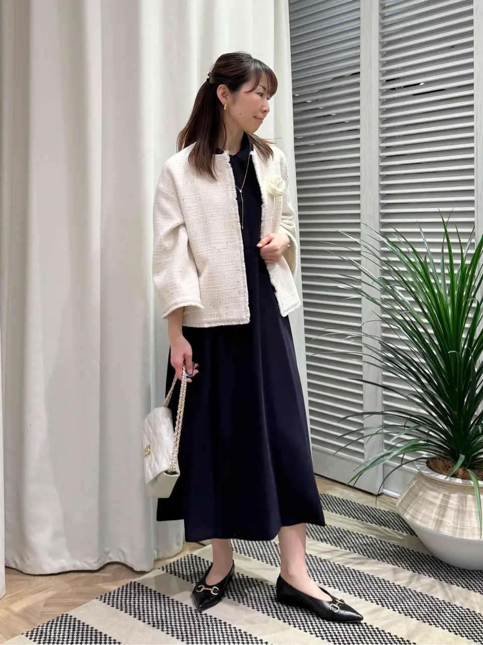 ONWARD CROSSET SELECT KURIYAMA コーディネート画像