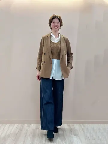 ONWARD CROSSET SELECT umi コーディネート画像