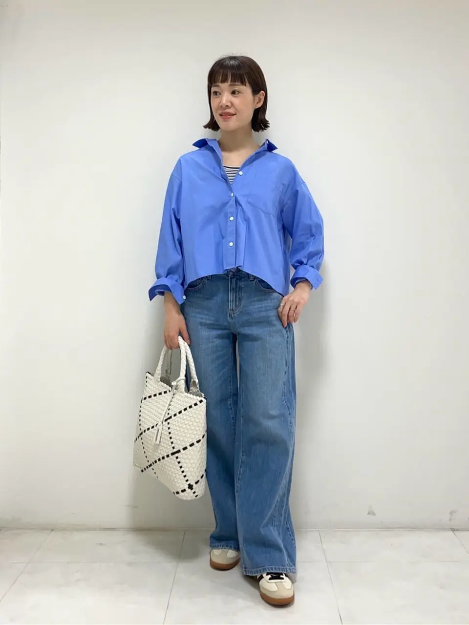 ONWARD CROSSET SELECT 岡田 コーディネート画像