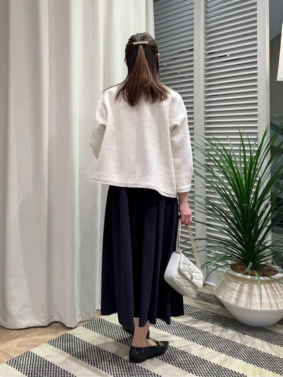 ONWARD CROSSET SELECT KURIYAMA コーディネート画像