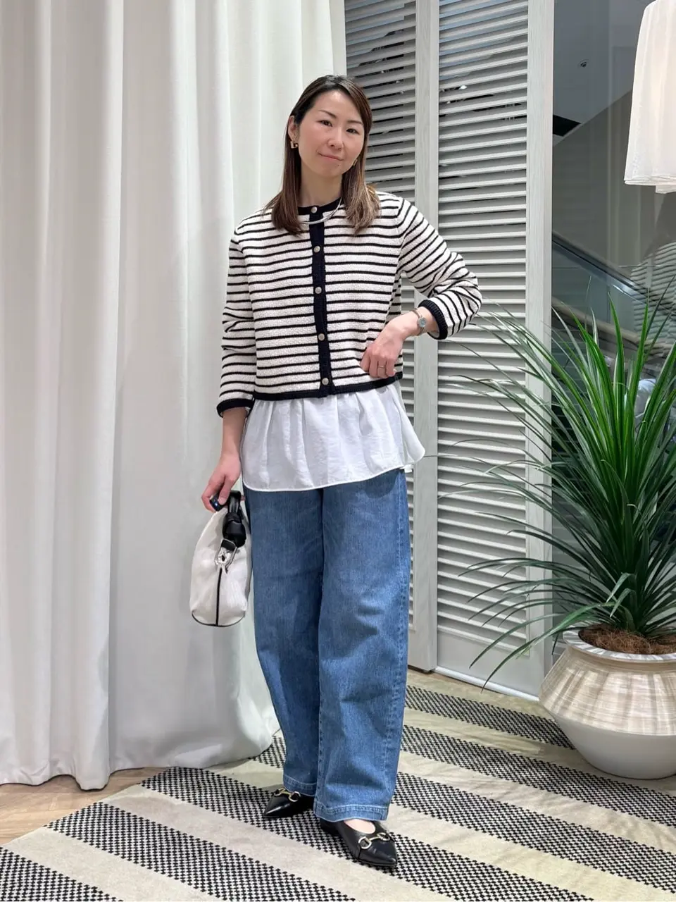 ONWARD CROSSET SELECT KURIYAMA コーディネート画像