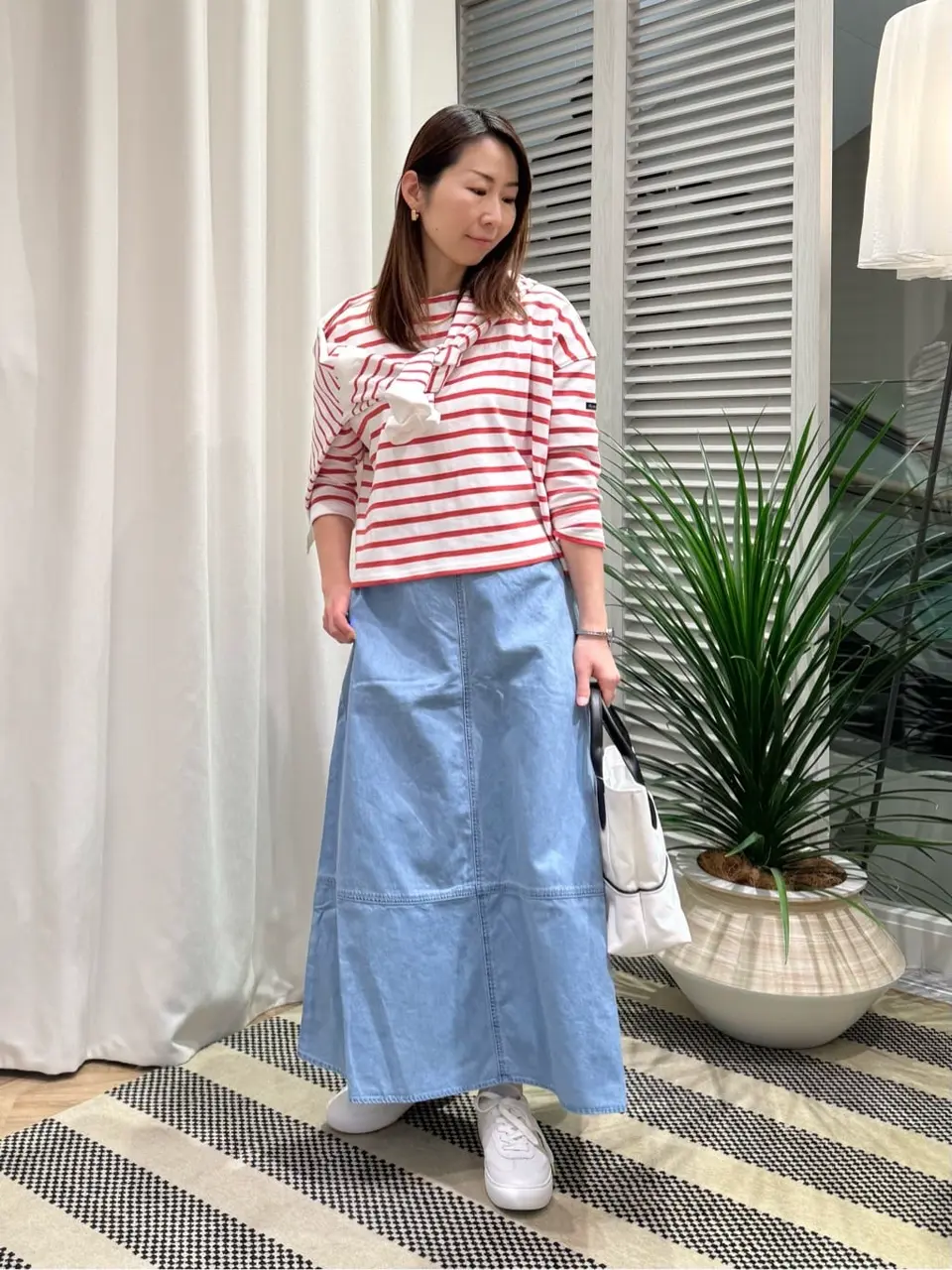 ONWARD CROSSET SELECT KURIYAMA コーディネート画像