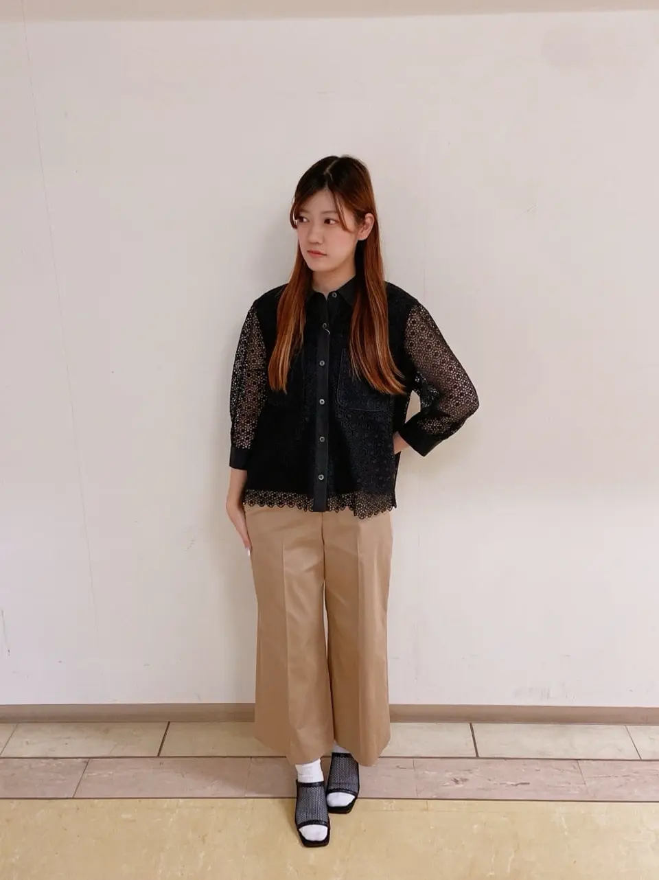 ONWARD CROSSET SELECT 柏原 コーディネート画像