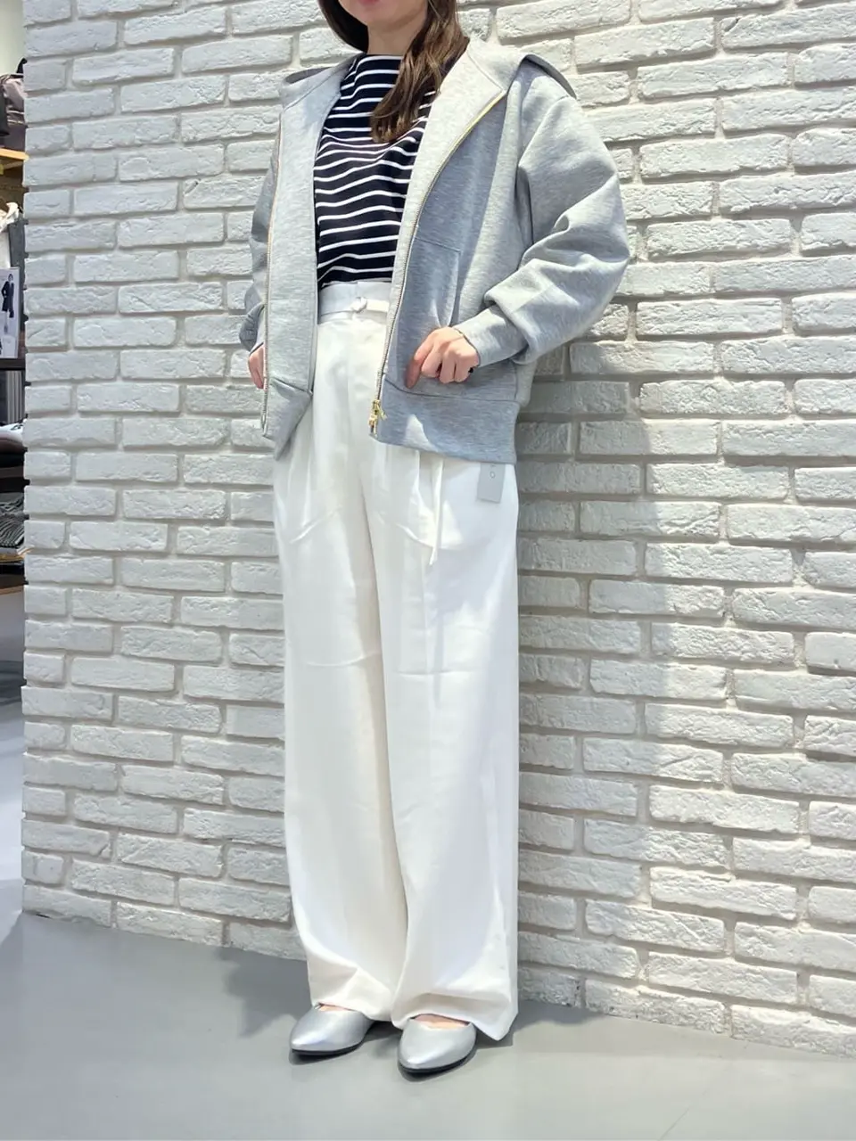 ONWARD CROSSET SELECT 檀 コーディネート画像