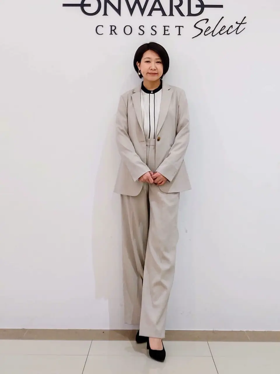 ONWARD CROSSET SELECT スタッフ コーディネート画像