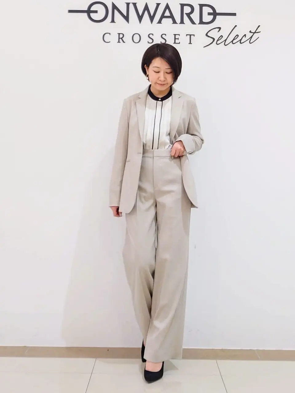 ONWARD CROSSET SELECT スタッフ コーディネート画像