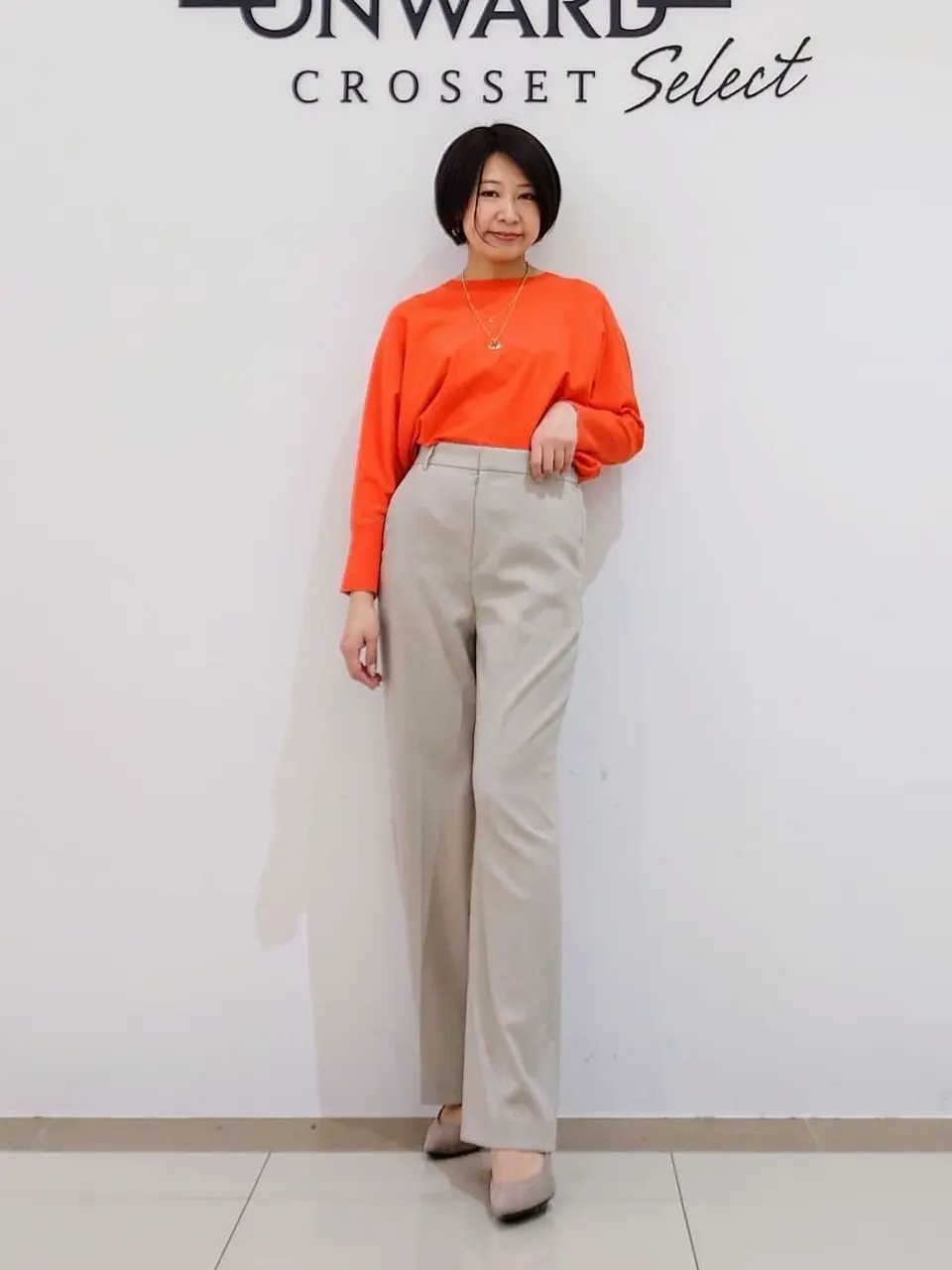 ONWARD CROSSET SELECT スタッフ コーディネート画像