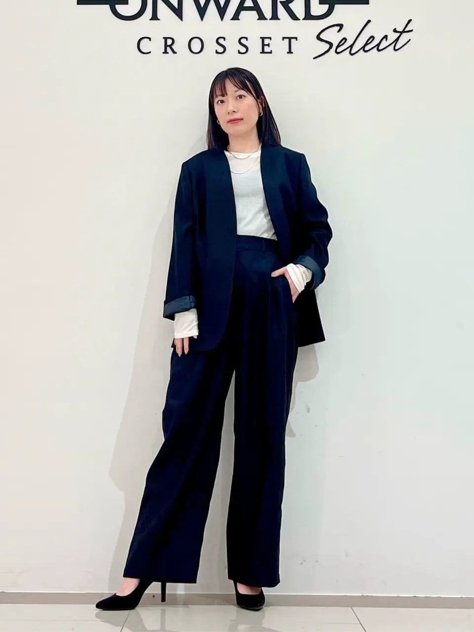ONWARD CROSSET SELECT スタッフ コーディネート画像
