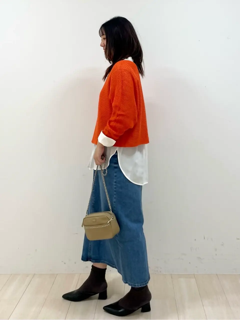 ONWARD CROSSET SELECT 森 コーディネート画像