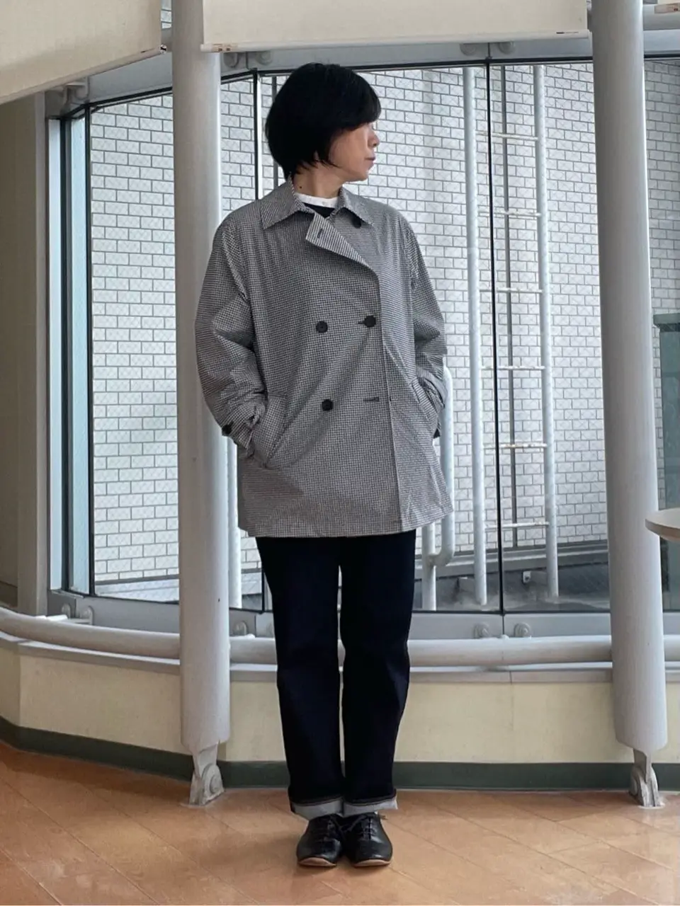 ONWARD CROSSET SELECT 森 コーディネート画像