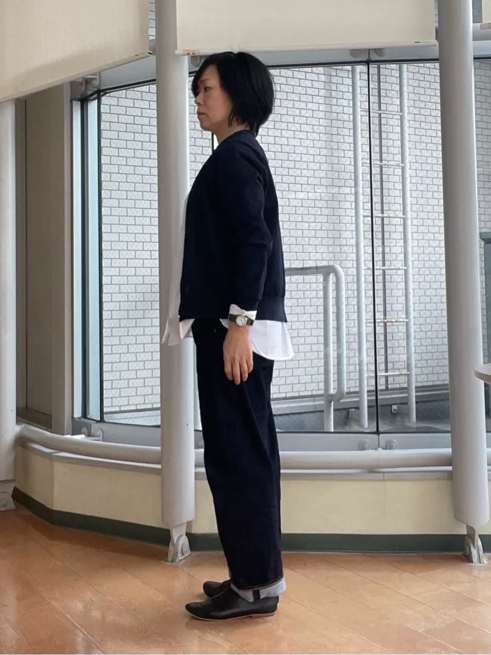 ONWARD CROSSET SELECT 森 コーディネート画像