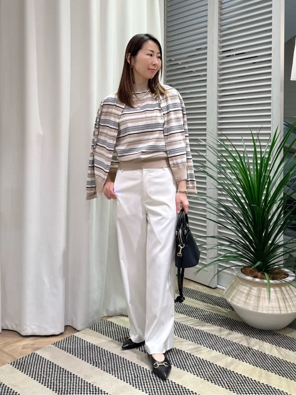 ONWARD CROSSET SELECT KURIYAMA コーディネート画像