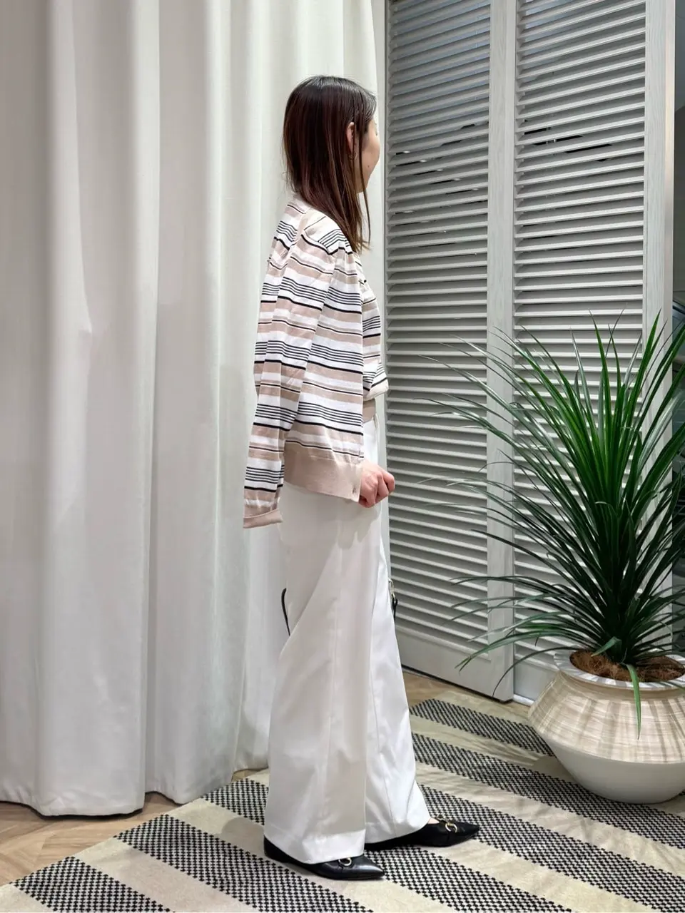 ONWARD CROSSET SELECT KURIYAMA コーディネート画像