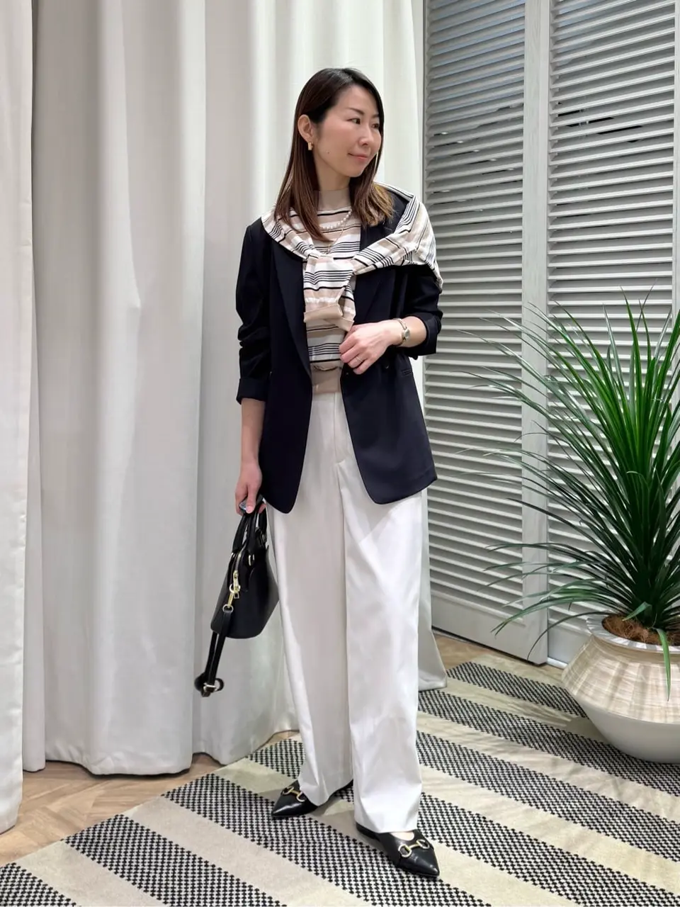 ONWARD CROSSET SELECT KURIYAMA コーディネート画像