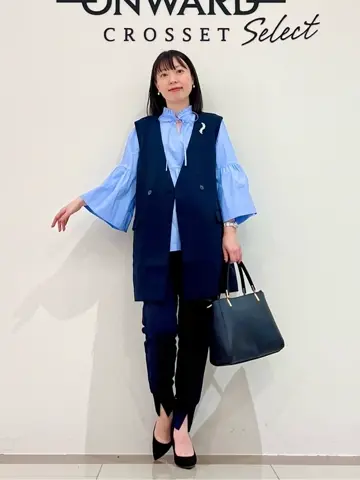 ONWARD CROSSET SELECT スタッフ コーディネート画像