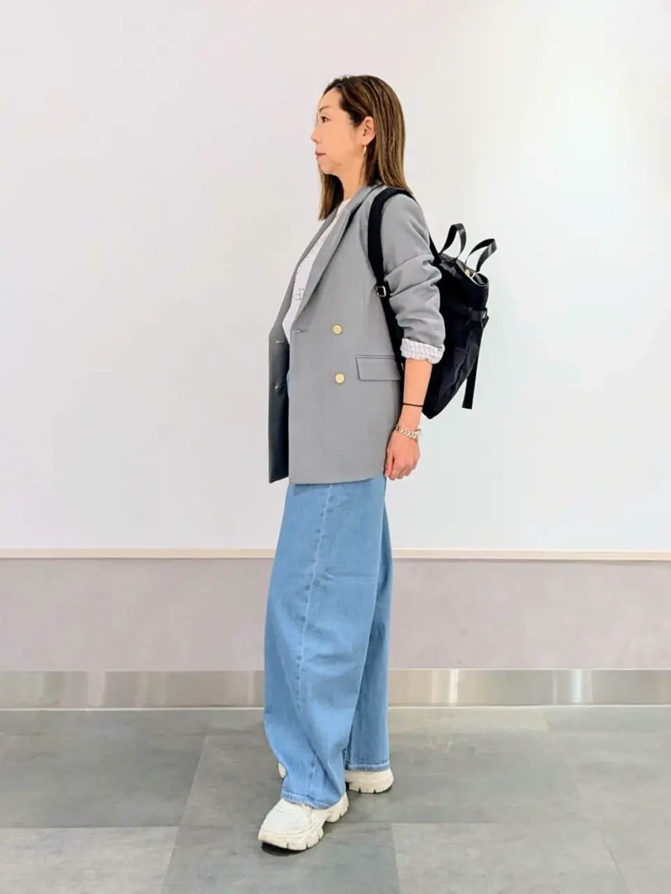 ONWARD CROSSET SELECT niwa コーディネート画像