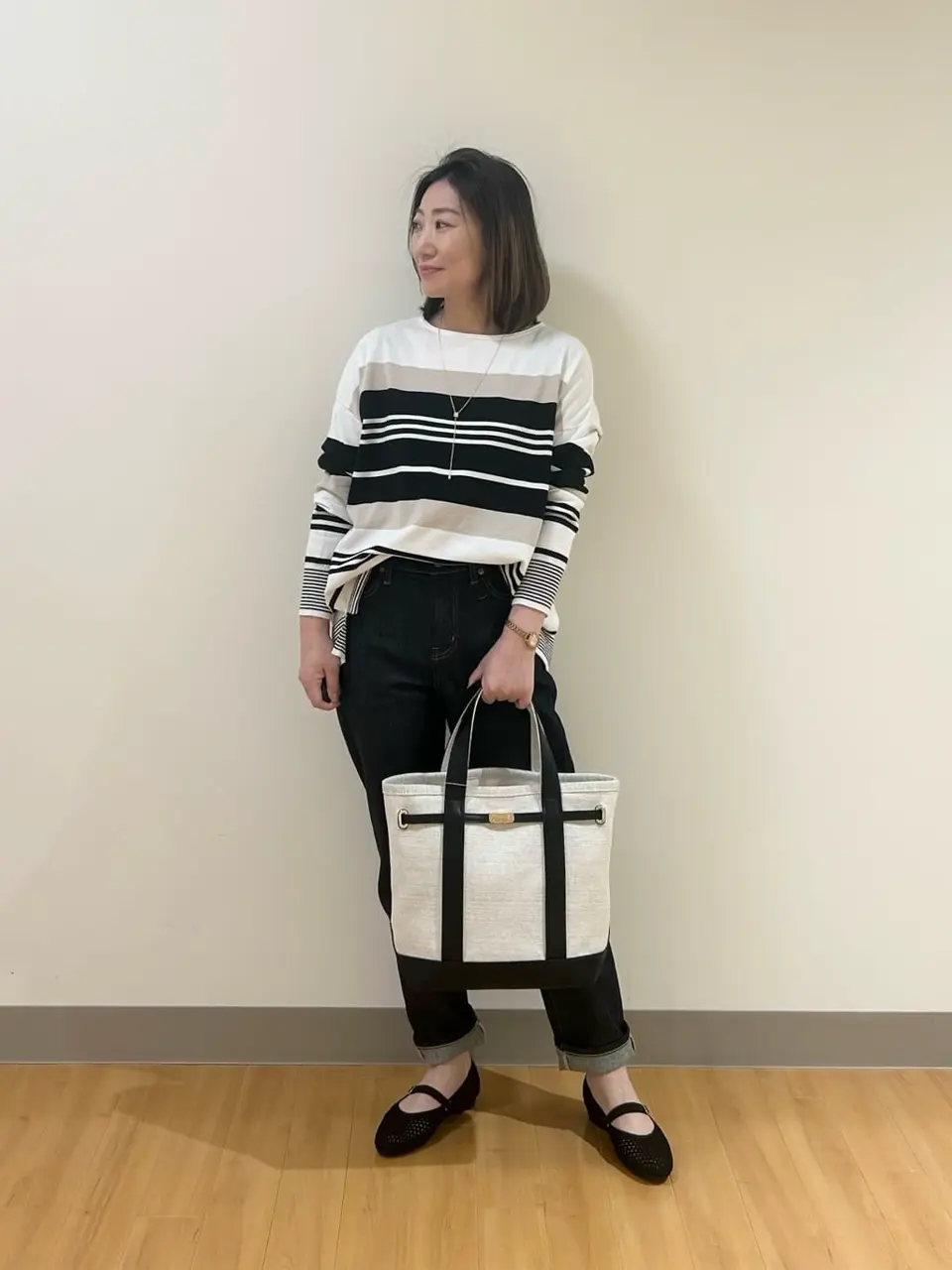 ONWARD CROSSET SELECT TAKI コーディネート画像