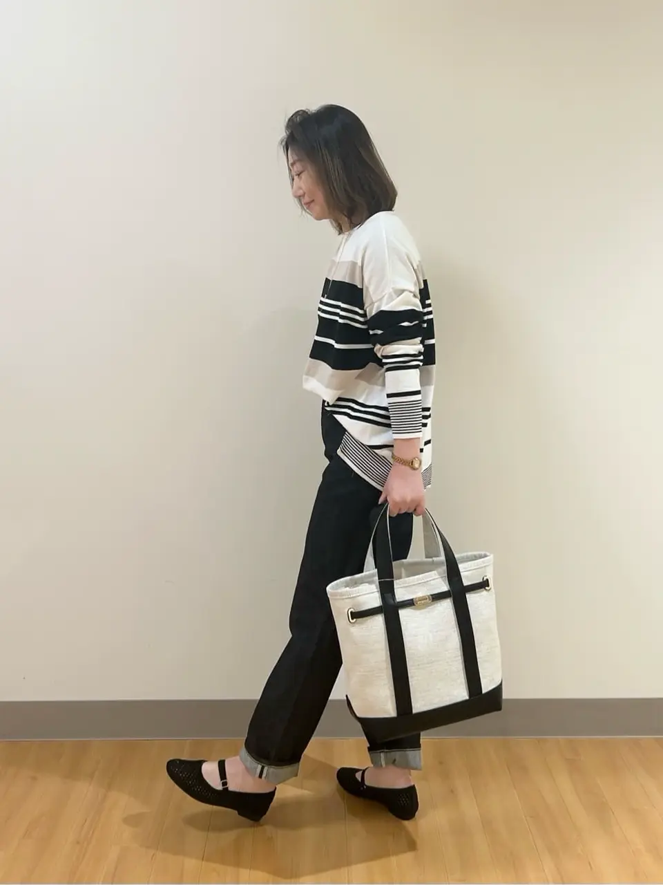 ONWARD CROSSET SELECT TAKI コーディネート画像