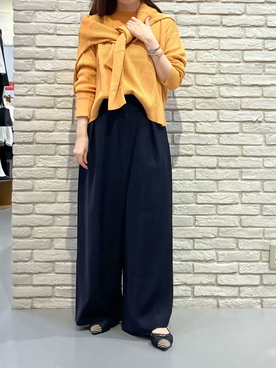 ONWARD CROSSET SELECT 檀 コーディネート画像