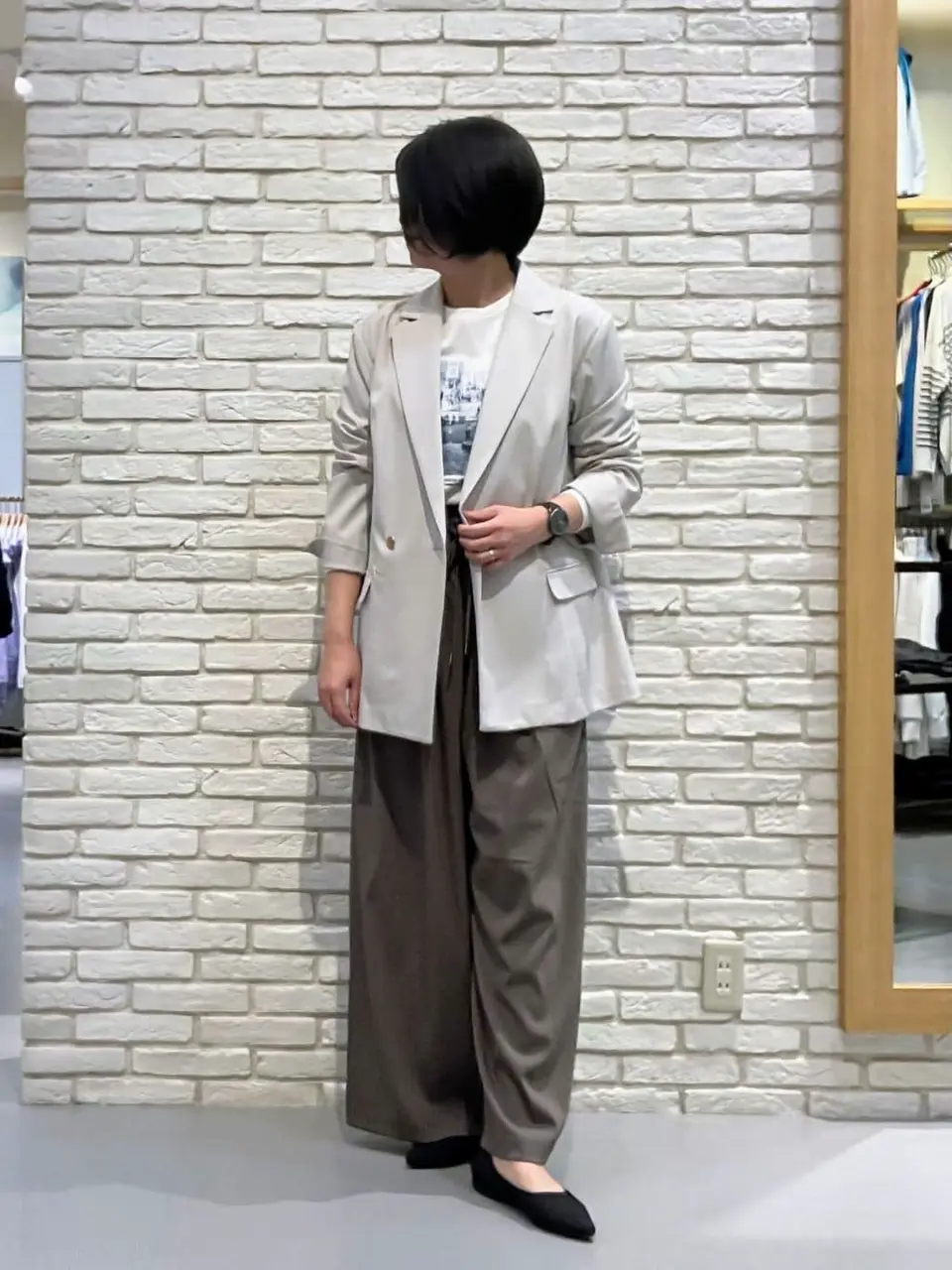 ONWARD CROSSET SELECT Tomi コーディネート画像