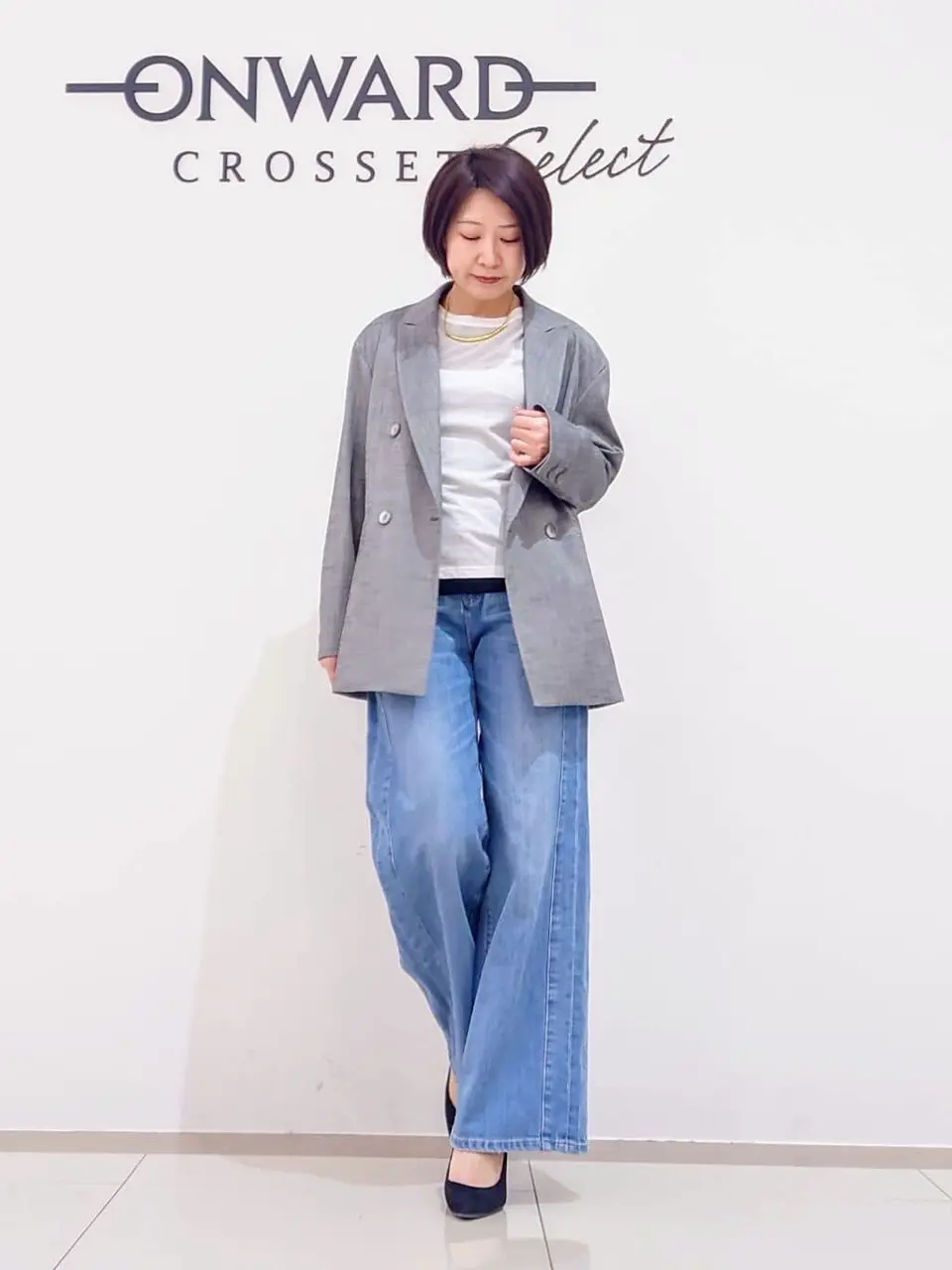 ONWARD CROSSET SELECT スタッフ コーディネート画像