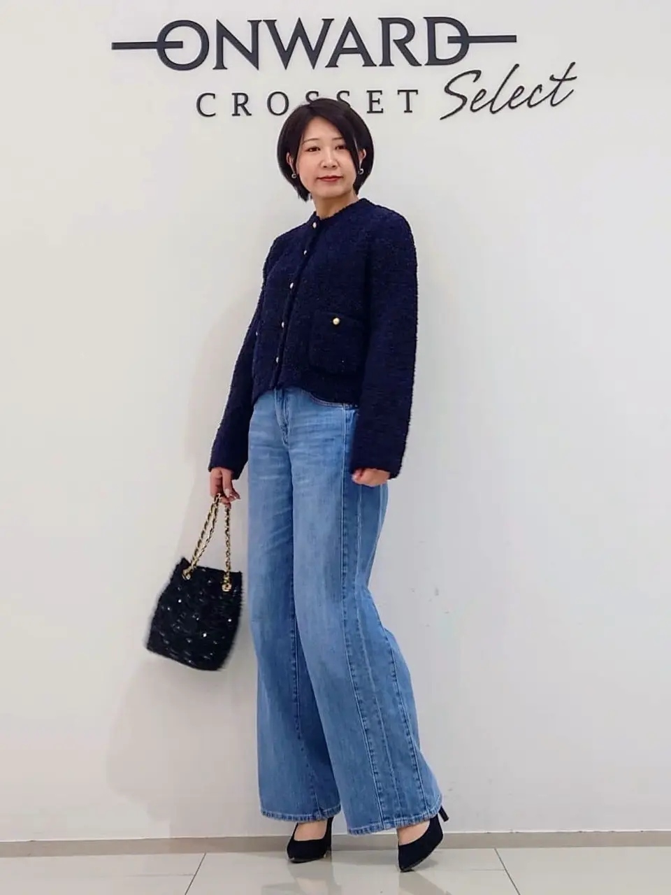 ONWARD CROSSET SELECT スタッフ コーディネート画像